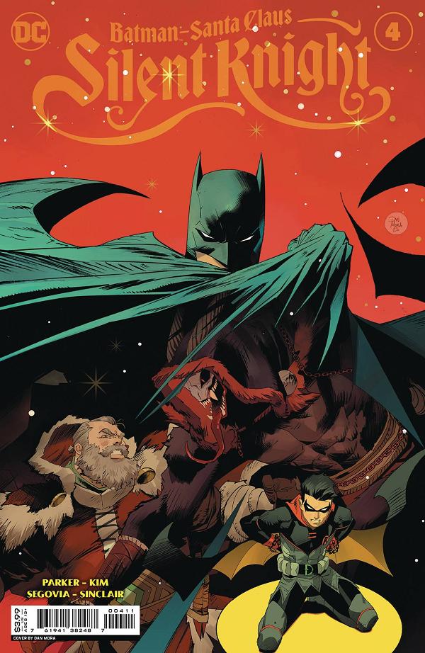 Batman Santa Claus Silent Knight #4 CVR A DAN MORA cover