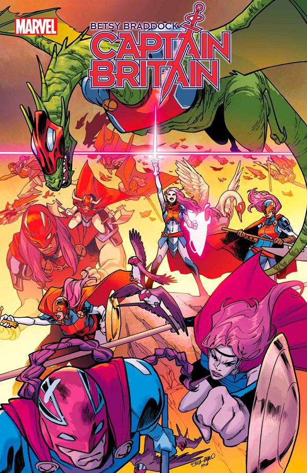 Betsy Braddock Captain Britain #5 cover