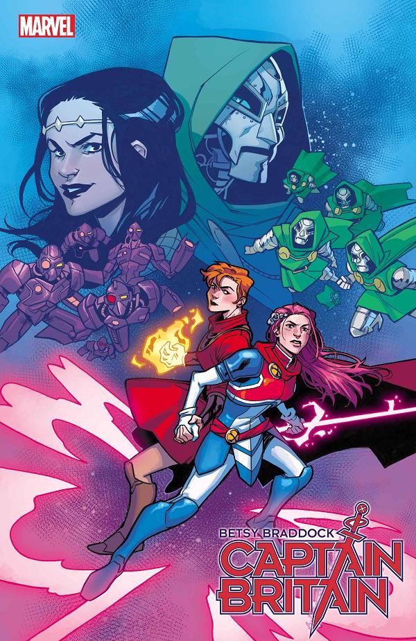 Betsy Braddock Captain Britain #4  cover