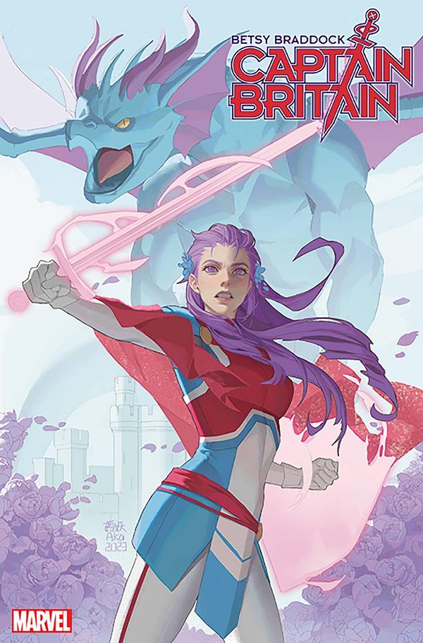 Betsy Braddock Captain Britain #3 AKA cover