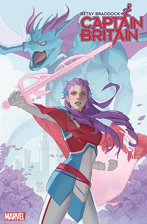 Betsy Braddock Captain Britain #3 AKA cover