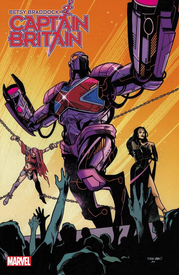 Betsy Braddock Captain Britain #3 cover