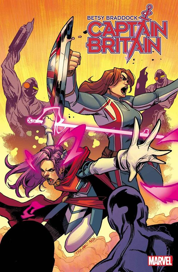 Betsy Braddock Captain Britain #2  cover