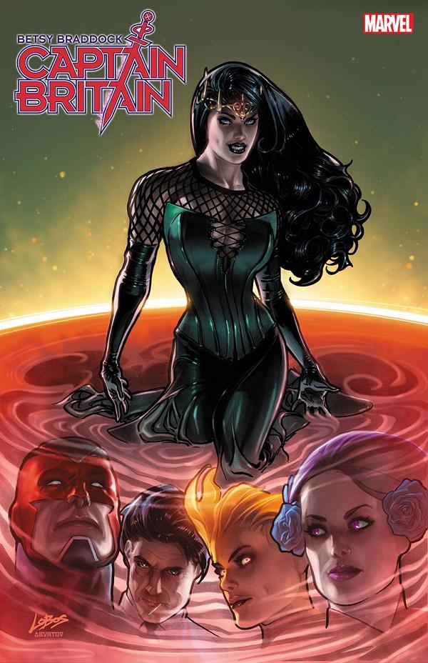 Betsy Braddock Captain Britain #2 VILLALOBOS cover