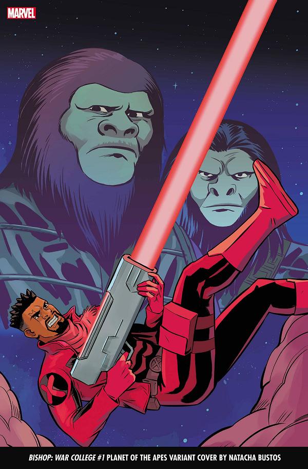 Bishop War College #1 BUSTOS PLANET OF THE APES cover