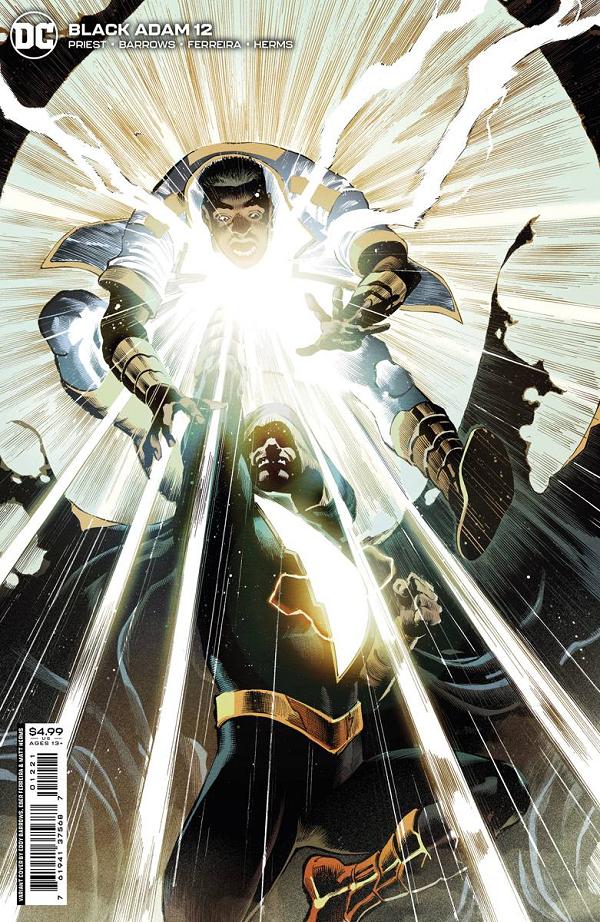 Black Adam #12 CVR B (OF 12) CVR B BARROWS FERREIRA HERMS CS cover