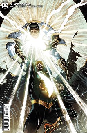 Black Adam #12 CVR B (OF 12) CVR B BARROWS FERREIRA HERMS CS cover