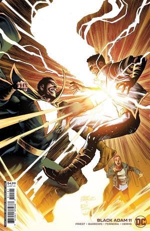 Black Adam #11 CVR B BARROWS FERREIRA HERMS CS cover