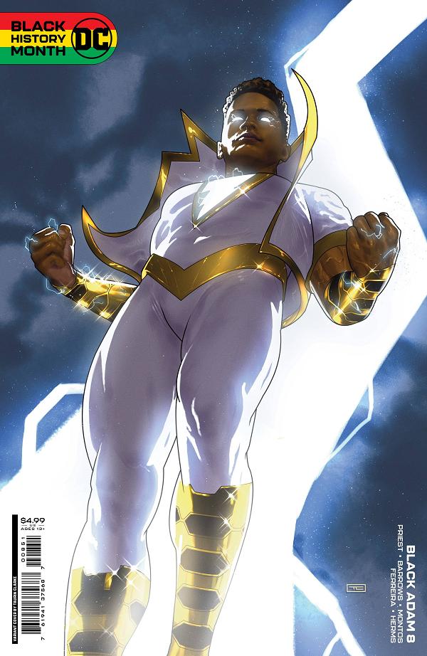 Black Adam #8 variant cover