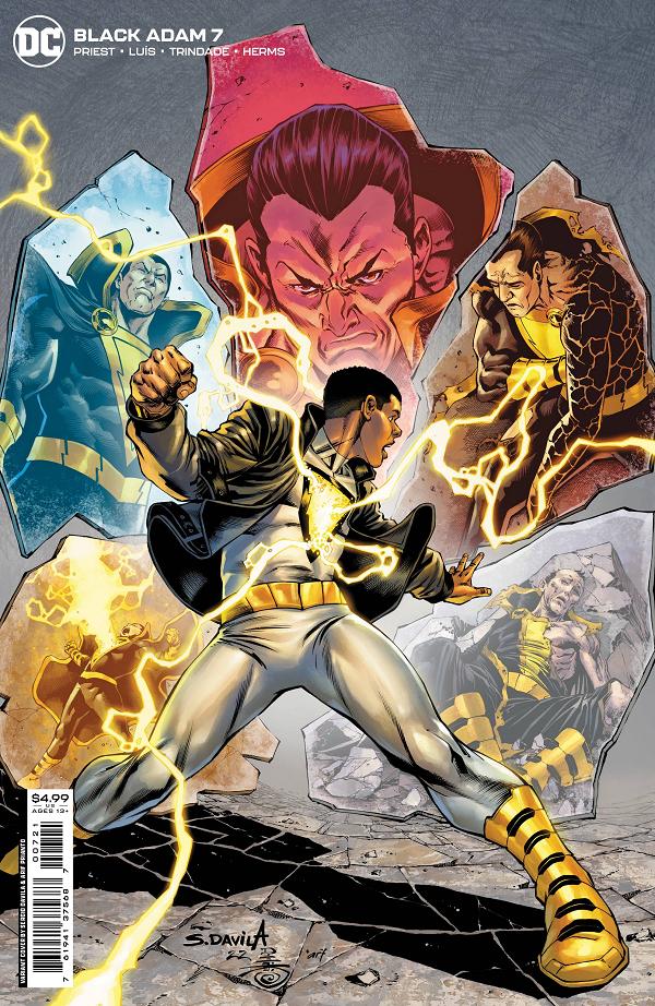Black Adam #7 CVR B DAVILA CARD STOCK cover