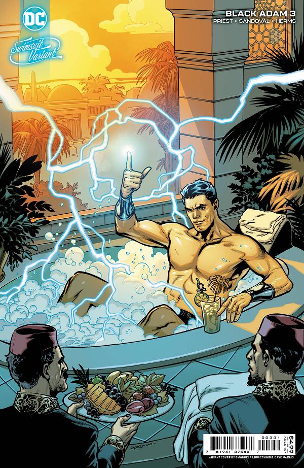 Black Adam #3 CVR D CVR D LUPACCHINO SWIMSUIT cover