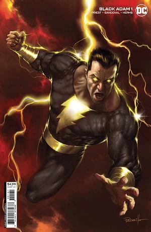 Black Adam #1 CVR C PARRILLO CARD STOCK cover