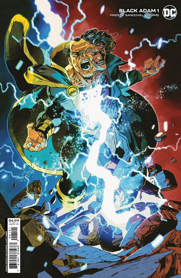 Black Adam #1 CVR B SANDOVAL cover