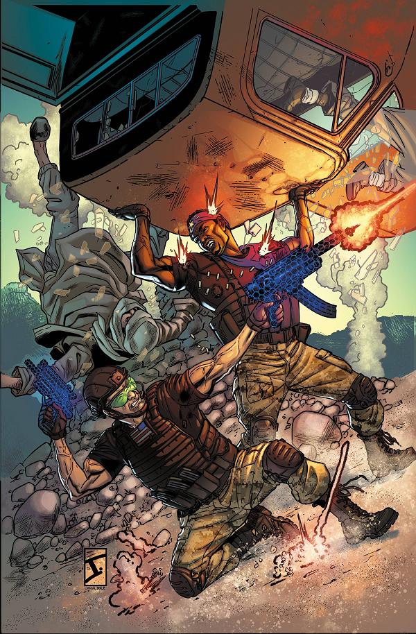 Blood Syndicate Season One #3 CVR B CVR B IGLE CARD STOCK cover