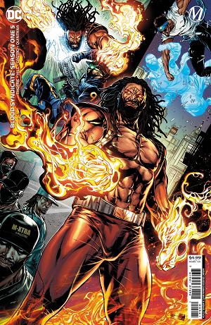 Blood Syndicate Season One #5 CVR B WHITE CARD STOCK cover