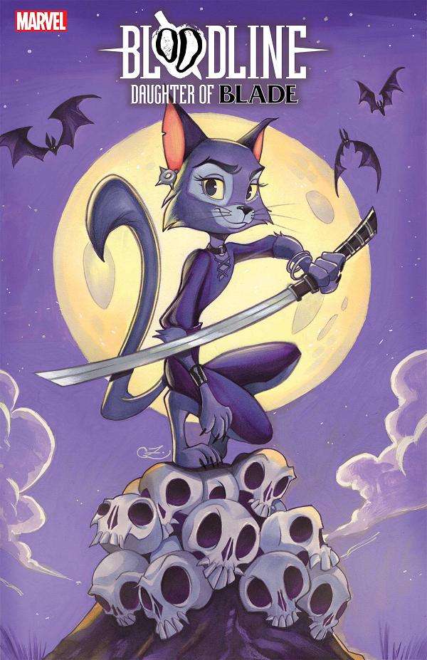 Bloodline Daughter Of Blade #1 variant cover by Chrissie Zullo