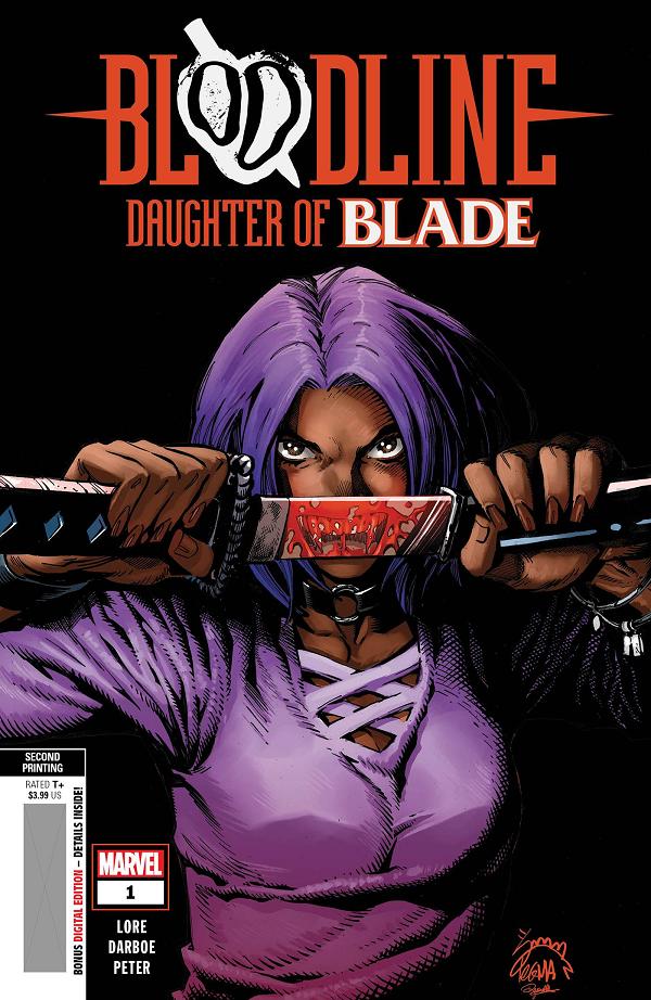 Bloodline Daughter Of Blade #1 variant cover by Ryan Stegman