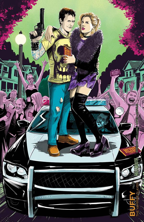 Buffy The Vampire Slayer #9 variant cover by Ryan Inzana