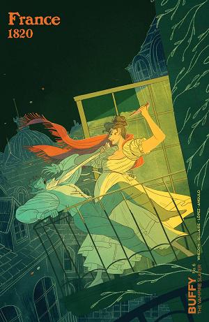 Buffy The Vampire Slayer #6 CVR C MAIN SHARPE cover