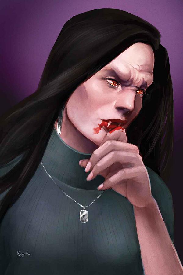 Buffy The Vampire Slayer #3 variant cover by Kaiti Infante