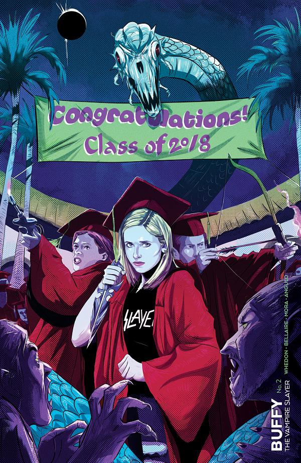 Buffy The Vampire Slayer #2 variant cover by Ryan Inzana