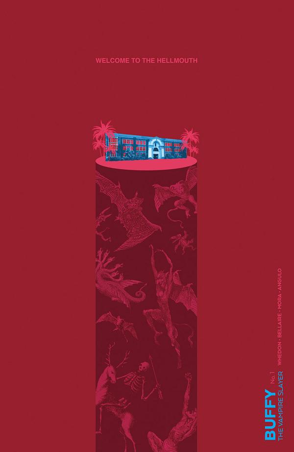 Buffy The Vampire Slayer #1 variant cover by Becca Carey