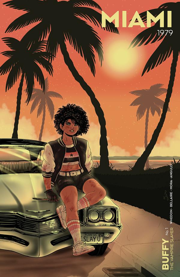 Buffy The Vampire Slayer #1 variant cover by Royal Dunlap