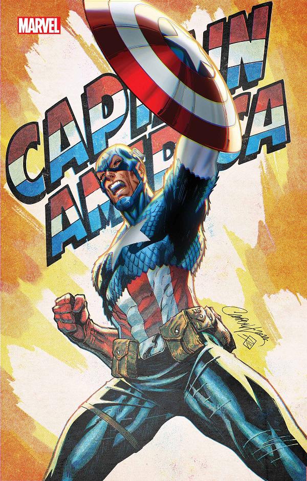 Captain America Sentinel Of Liberty #7 variant cover by J. Scott Campbell