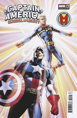 Captain America Sentinel Of Liberty #4 BAGLEY MIRACLEMAN cover