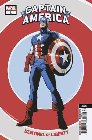 Captain America Sentinel Of Liberty #1 2ND PTG CARNERO cover