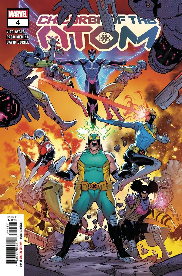 Children Of Atom #4 cover by R. B. Silva