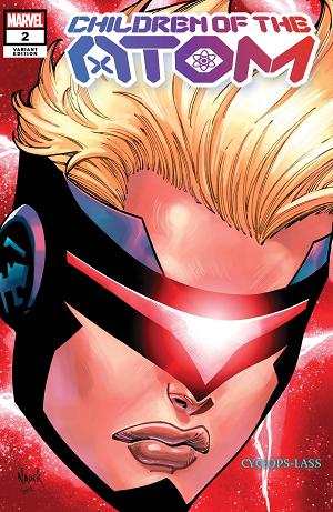 Children Of Atom #2 NAUCK HEADSHOT cover