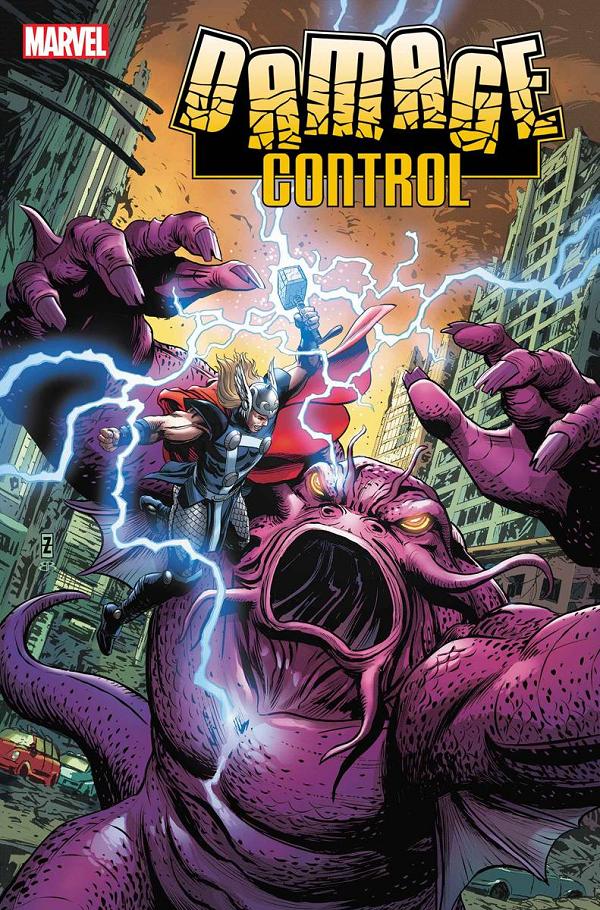 Damage Control #3 cover by Patrick Zircher