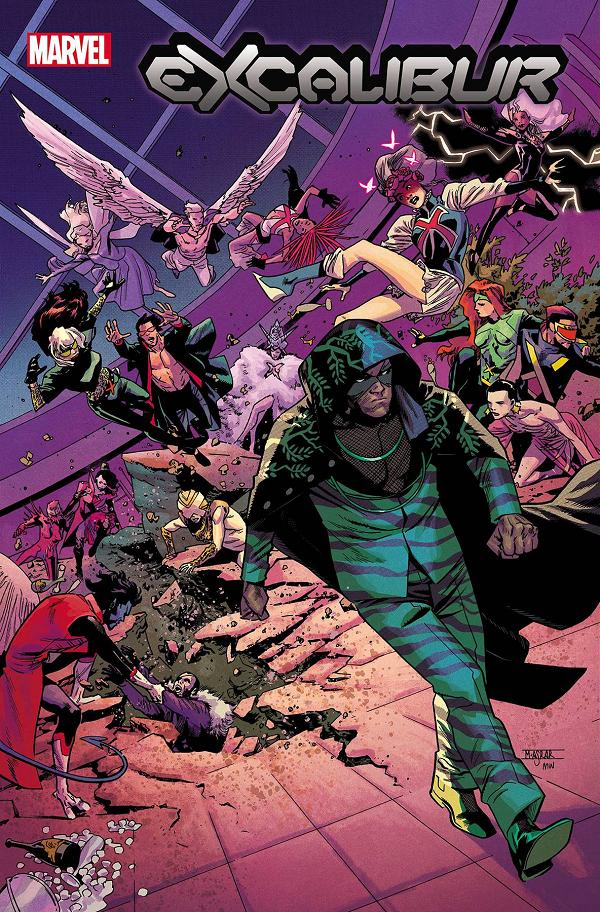 Excalibur #21 cover by Mahmud Asrar