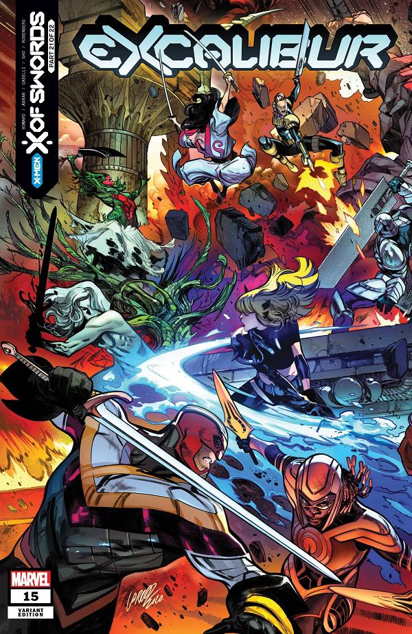 Excalibur #15 LARRAZ CONNECTING cover