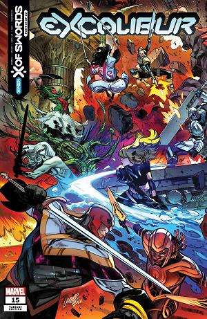 Excalibur #15 LARRAZ CONNECTING cover