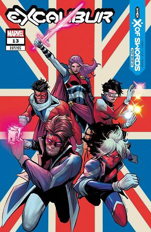 Excalibur #13 GARBETT cover