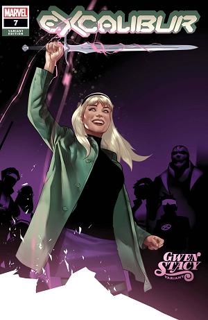 Excalibur #7 OLIVER GWEN STACY cover