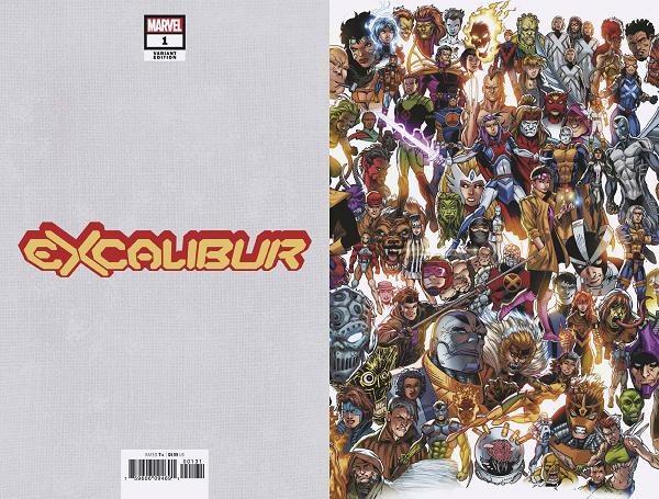 Excalibur #1 BAGLEY EVERY MUTANT EVER cover