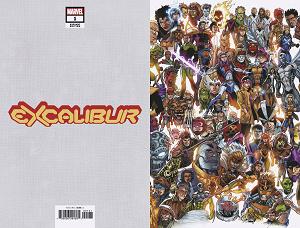 Excalibur #1 BAGLEY EVERY MUTANT EVER cover