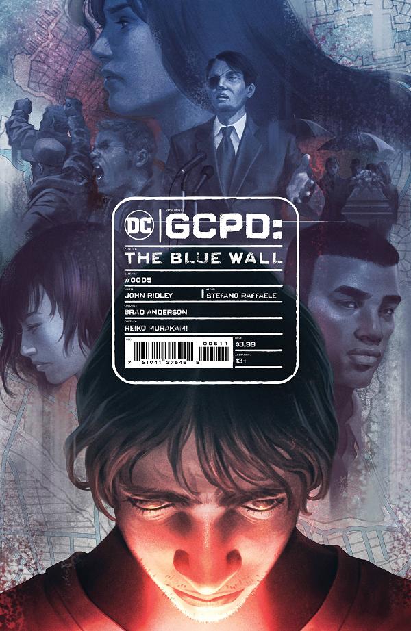 Gcpd The Blue Wall #5 CVR A REIKO MURAKAMI cover