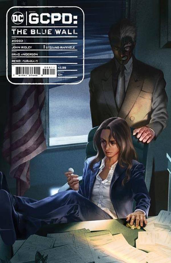 Gcpd Blue Wall #3 CVR A REIKO MURAKAMI cover