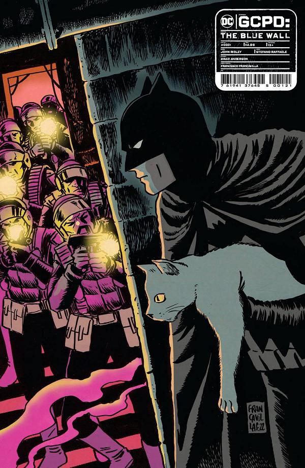 Gcpd Blue Wall #1 CVR B FRANCAVILLA cover