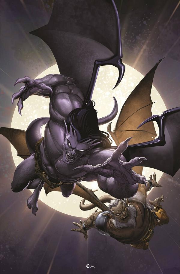 Gargoyles Dark Ages #6 CVR M CRAIN PREMIUM METAL cover