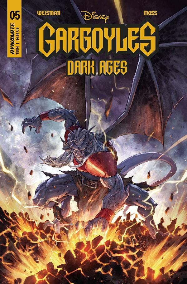 Gargoyles Dark Ages #5 CVR B QUAH cover