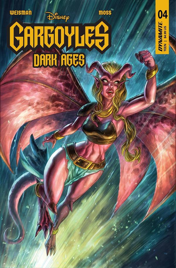 Gargoyles Dark Ages #4 variant cover by Alan Quah