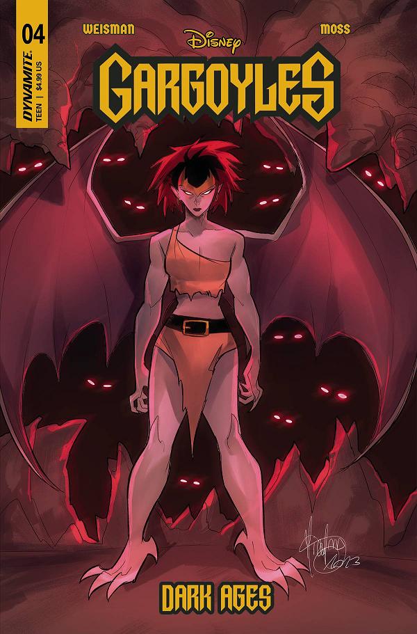 Gargoyles Dark Ages #4 CVR C ANDOLFO cover