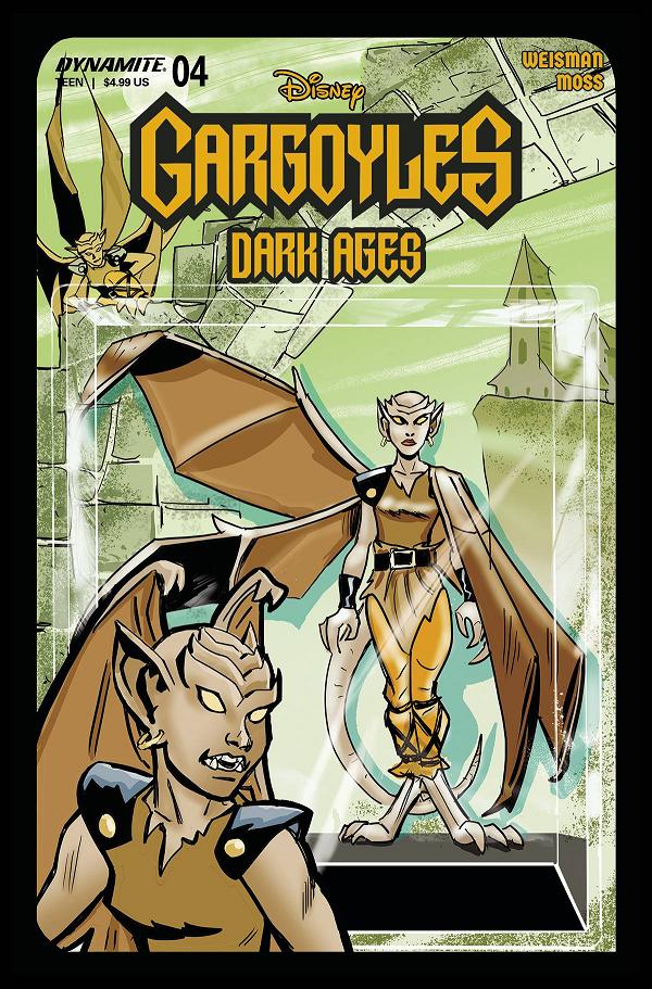 Gargoyles Dark Ages #4 CVR F ACTION FIGURE cover