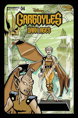 Gargoyles Dark Ages #4 CVR F ACTION FIGURE cover
