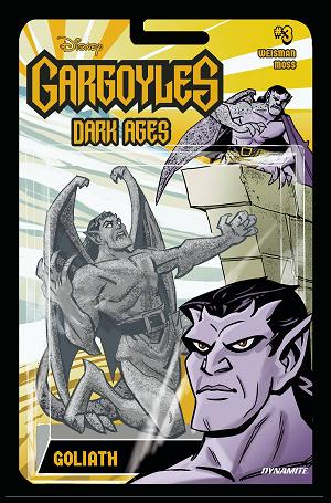Gargoyles Dark Ages #3 CVR F ACTION FIGURE cover